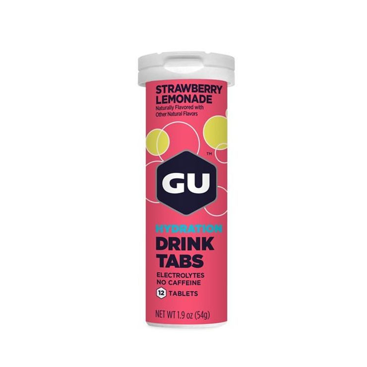 GU Hydration Drink Tabs 54 g Strawberry Lemonade