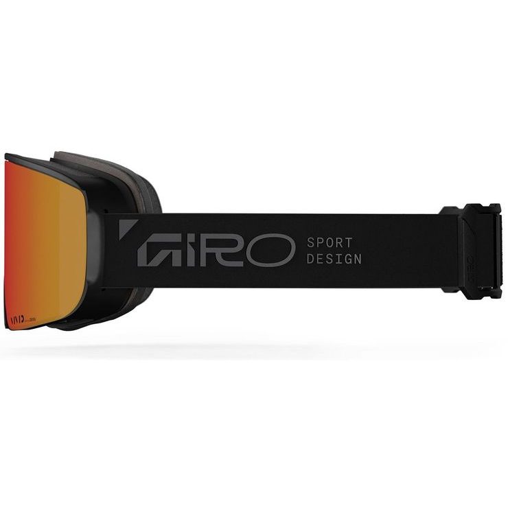 GIRO Axis Black Stacked-Vivid Ember/Vivid Infrared (2skla)