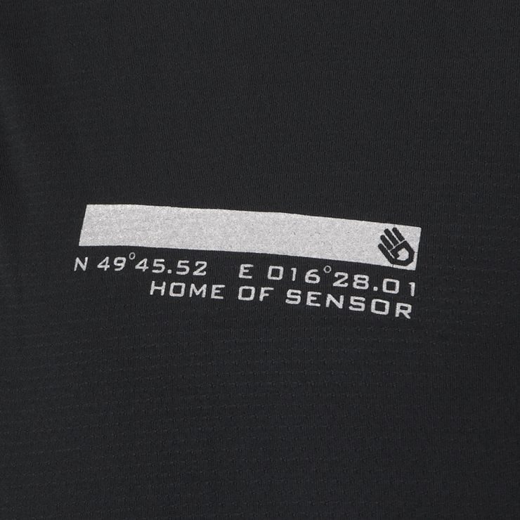 SENSOR CYKLO ENTRY pánský dres kr.ruk., černá