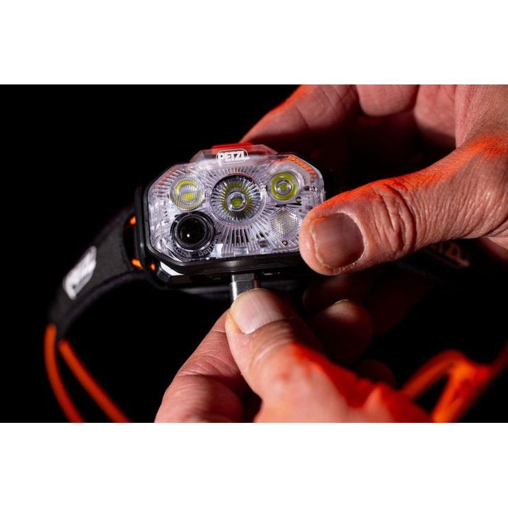 PETZL SWIFT RL BLACK/ORANGE 1200 lm
