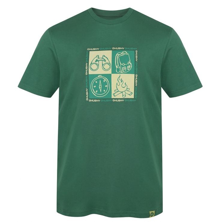 HUSKY Tee Square M green