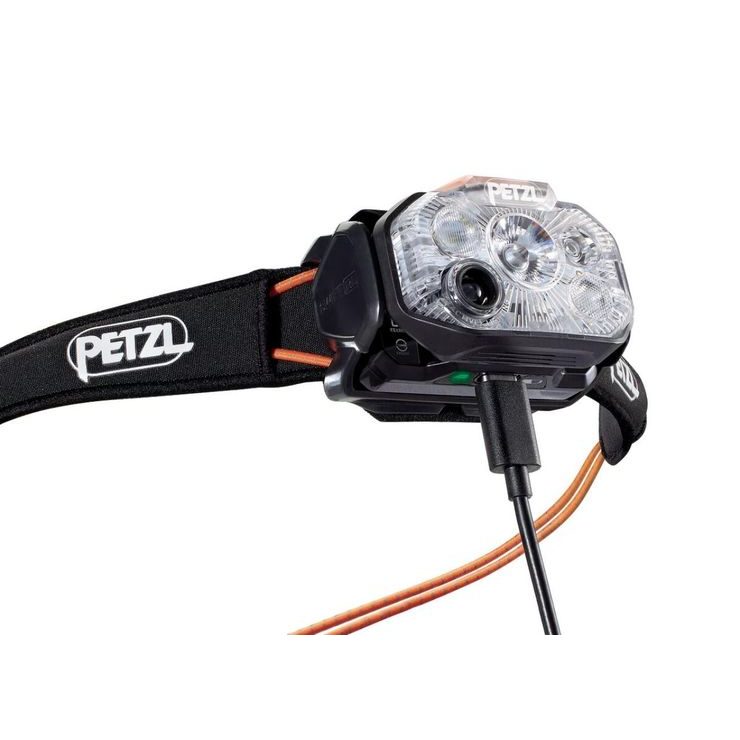 PETZL SWIFT RL BLACK/ORANGE 1200 lm