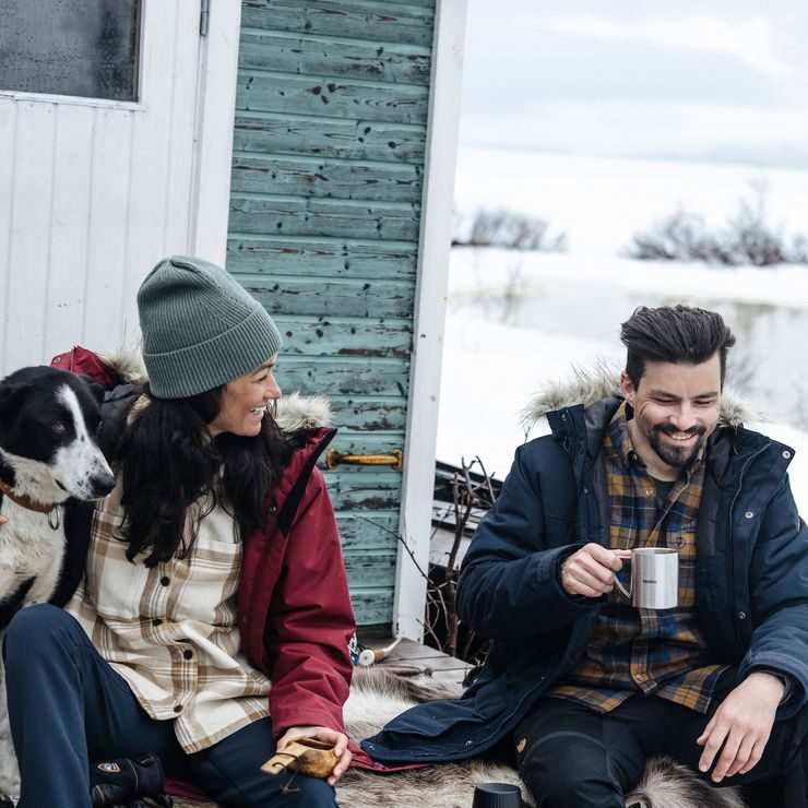 FJÄLLRÄVEN Keb Agile Winter Trousers M Dark Navy
