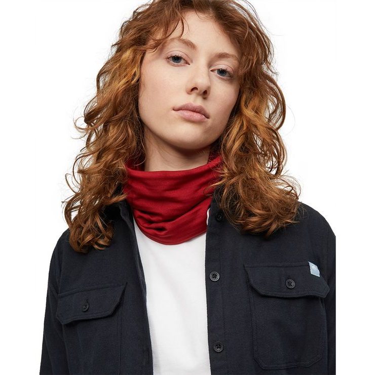MAMMUT Taiss Neck Gaiter dark mammut red