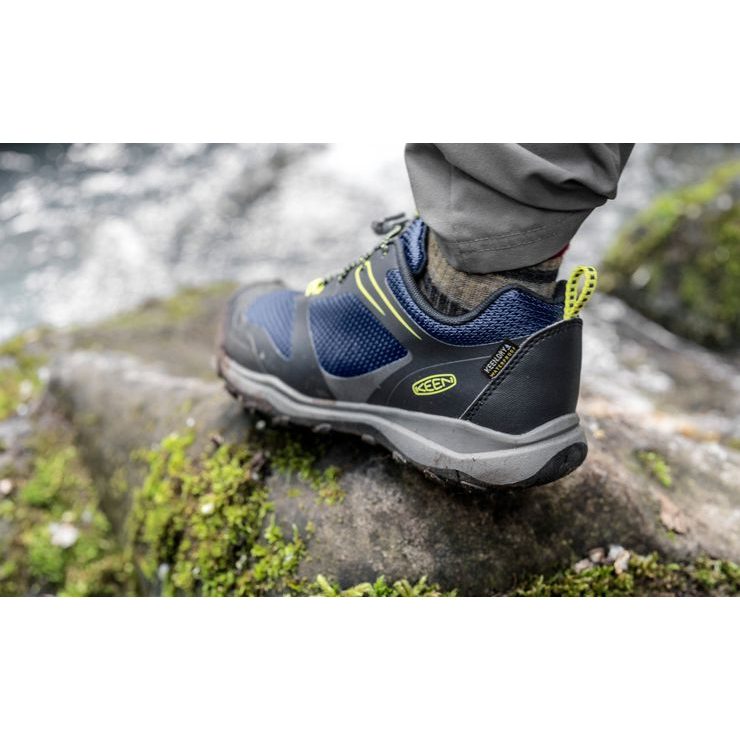 KEEN WANDURO LOW WP YOUTH sky captain/charisma