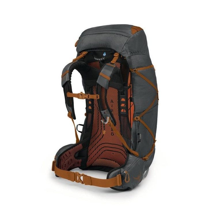 OSPREY EXOS 58, dark charcoal grey
