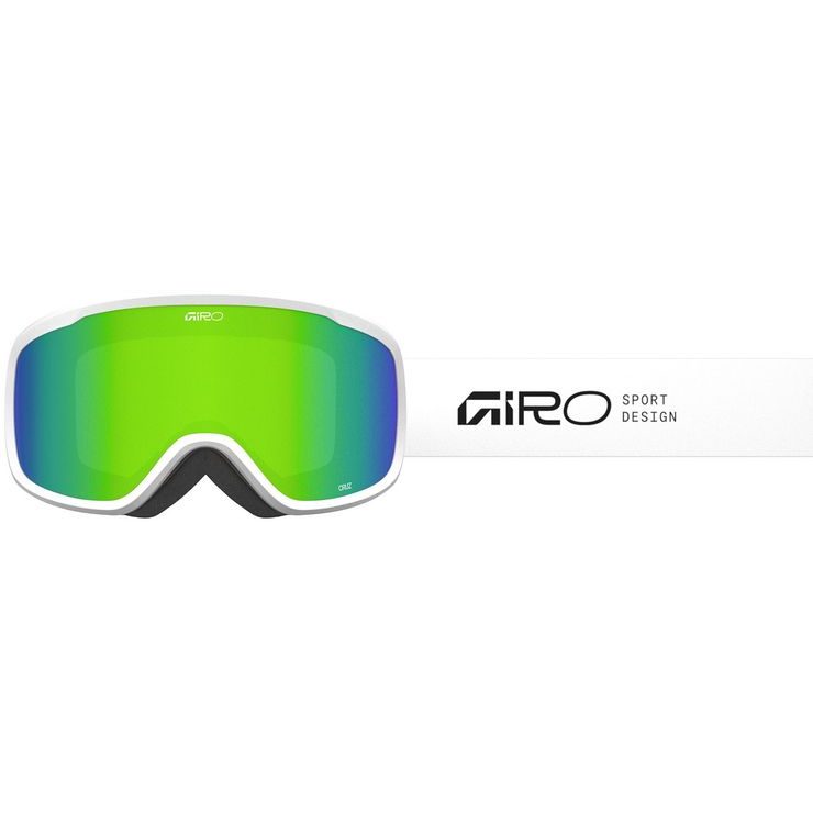 GIRO Cruz White Stacked-Loden Green