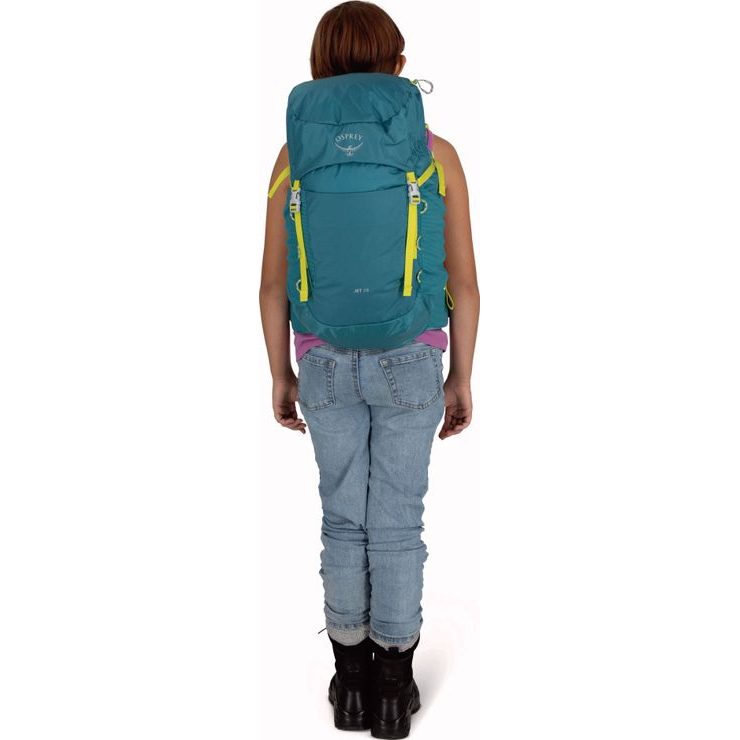 OSPREY JET 28, blue spikemoss/lemongrass