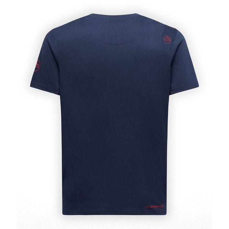 LA SPORTIVA Solution T-Shirt M Night Sky/Mountain Red