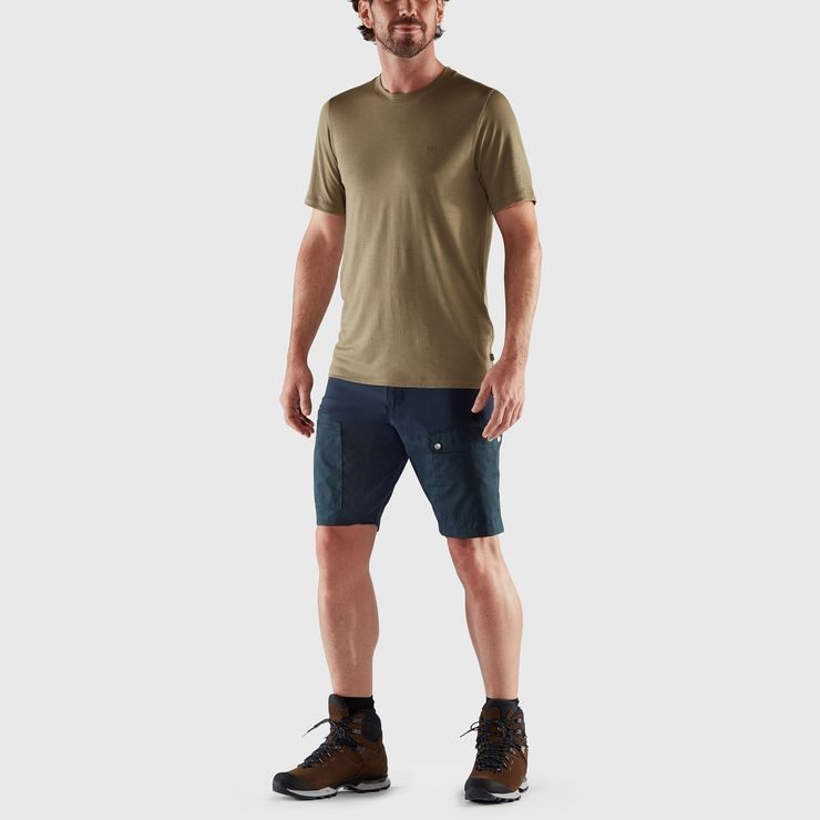 FJÄLLRÄVEN Abisko Midsummer Shorts M Fossil-Suede Brown