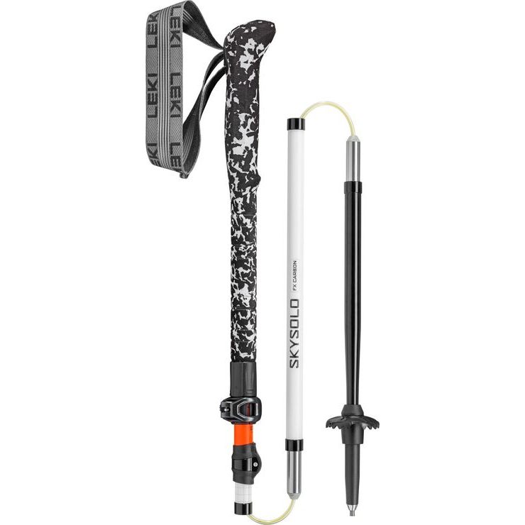 LEKI Skysolo FX Carbon, neonorange-white-black