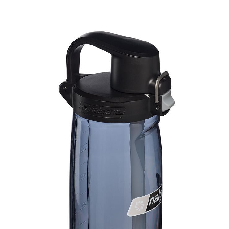NALGENE Straw bottle 700 ml, Grey w/Black Cap