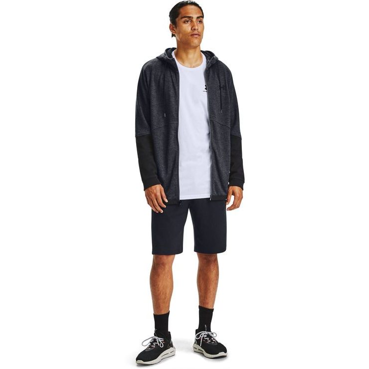 UNDER ARMOUR SPORTSTYLE LEFT CHEST LS, White / Black