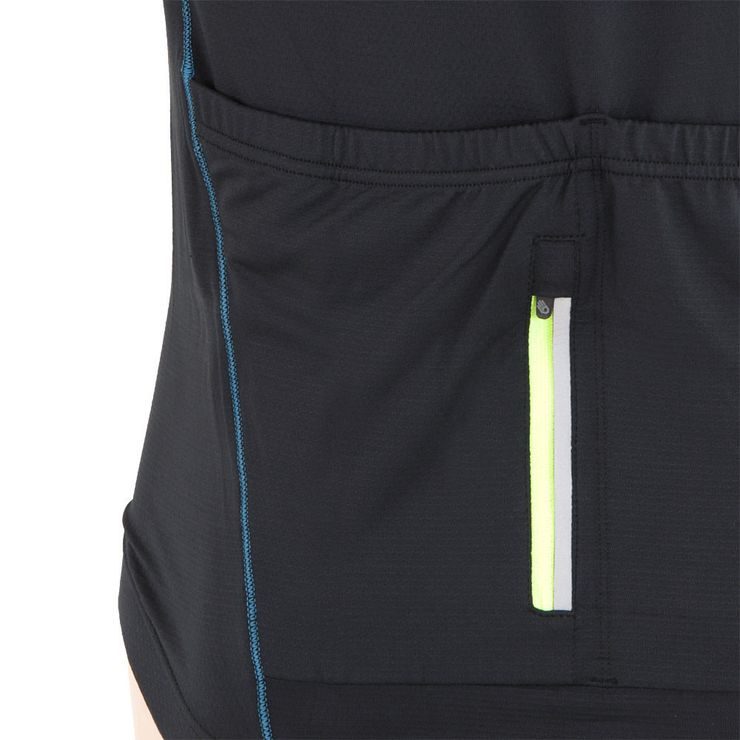 SENSOR CYKLO ENTRY pánský dres kr.ruk., černá