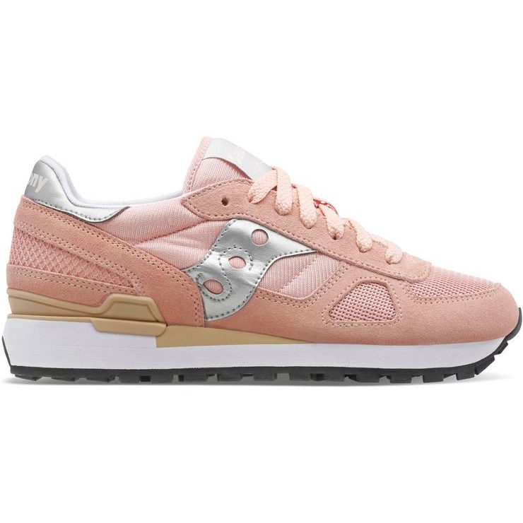 SAUCONY S1108-810 SHADOW ORIGINAL pale pink/silver