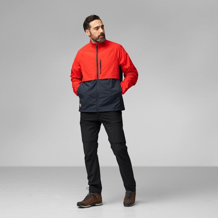 FJÄLLRÄVEN HC Hybrid Wind Jacket M Green