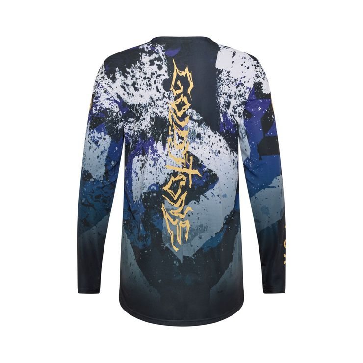 FOX Flexair Ls Jersey Goldstone Le Purple