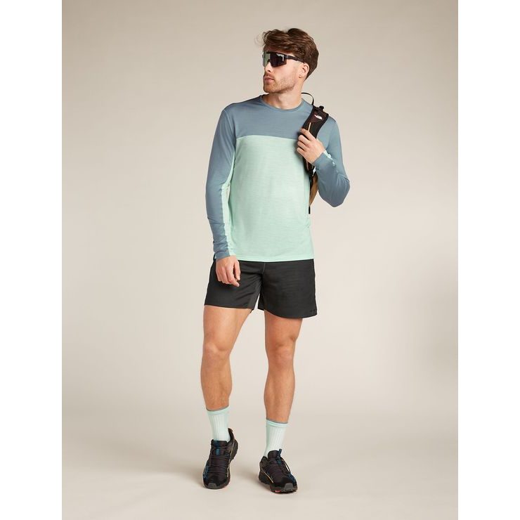 ICEBREAKER M Mer 125 Cool-Lite Active 7 Shorts OBSIDIAN
