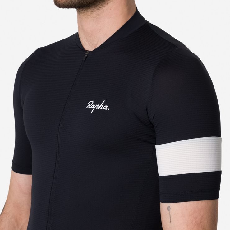 RAPHA JSY RPH 25 CORE LTWT černá/bílá
