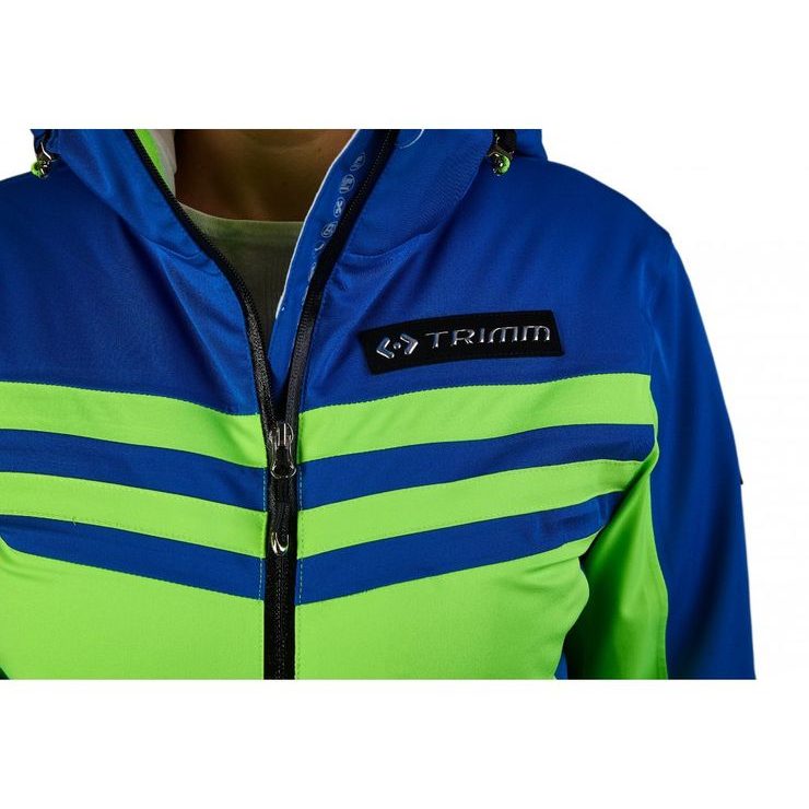 TRIMM ILUSION signal green/jeans blue