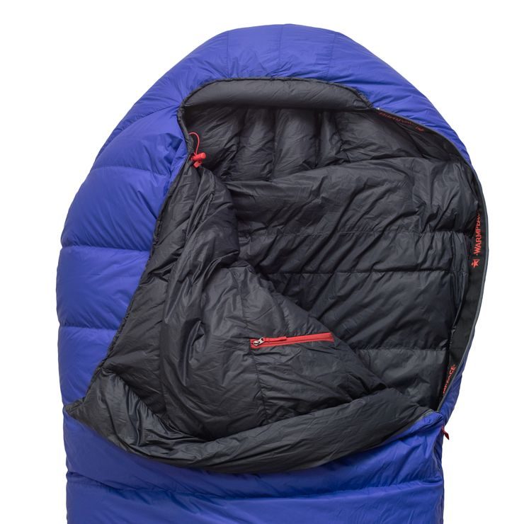 WARMPEACE SOLITAIRE 500 EXTRA FEET 195 cm, royal blue/black