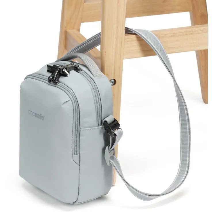 PACSAFE V COMPANION CROSSBODY 5L digital gray
