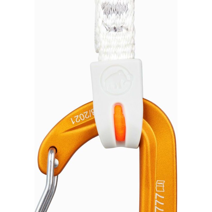 MAMMUT Sender Wire 17 cm Quickdraw Wireate/Wireate, lightrey-gold