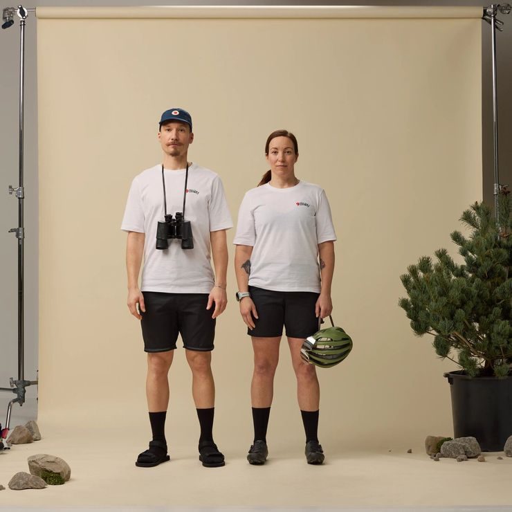 FJÄLLRÄVEN Hoja T-shirt M White