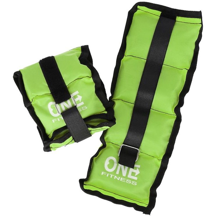 ONE FITNESS WW01 2 x 0,7 kg zelené