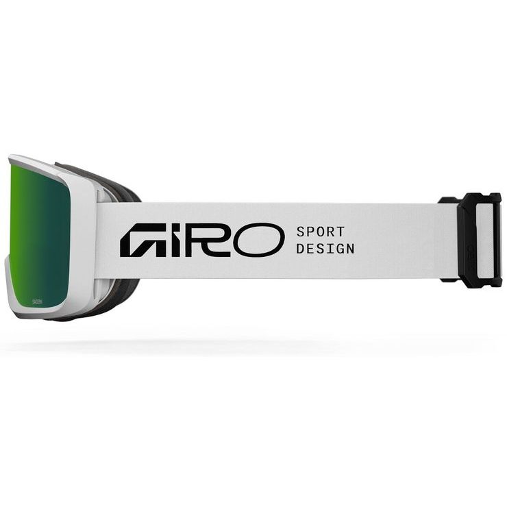 GIRO Sagen White Stacked-Loden Green/Yellow (2skla)