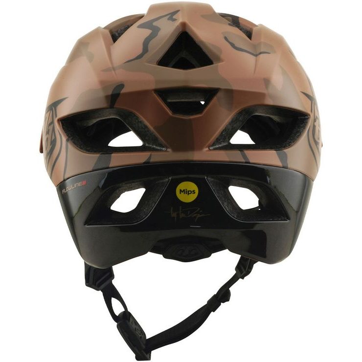 TROY LEE DESIGNS FLOWLINE SE MIPS BADGE SIENNA CAMO
