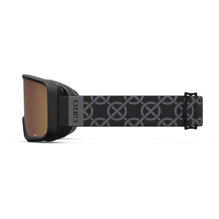 GIRO Sagen W Black Monogram Amber Gold/Yellow (2skla)