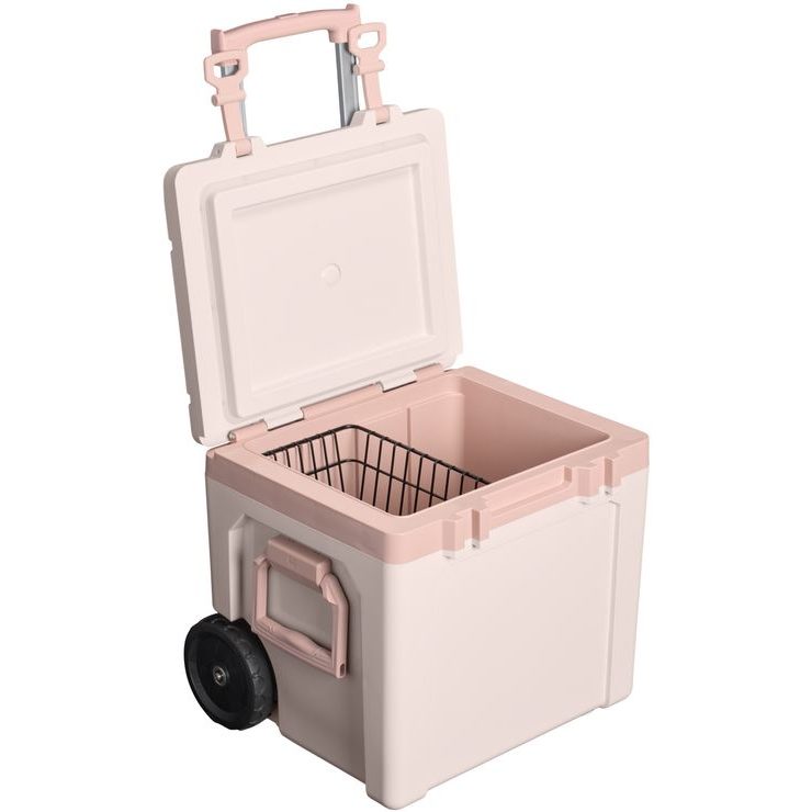 STANLEY Easy-Carry Outdoor Wheeled Cooler 47,3 l/50QT Rose Quartz