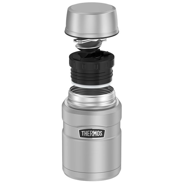 THERMOS Food thermos with folding spoon and cup 470 ml Duck Egg