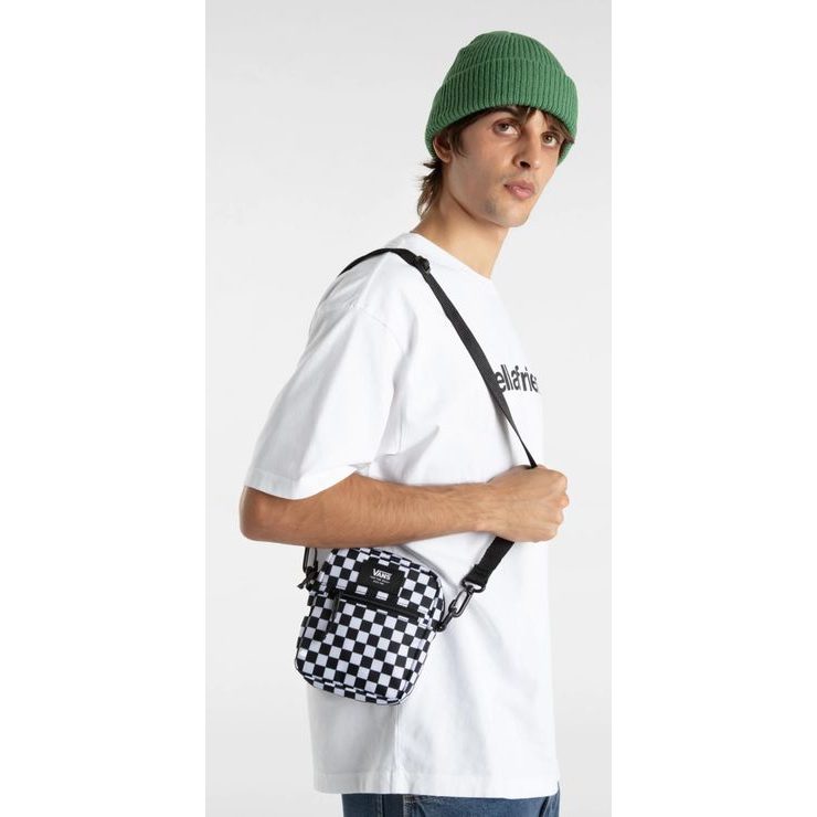 VANS Bail Shoulder Bag Black/White