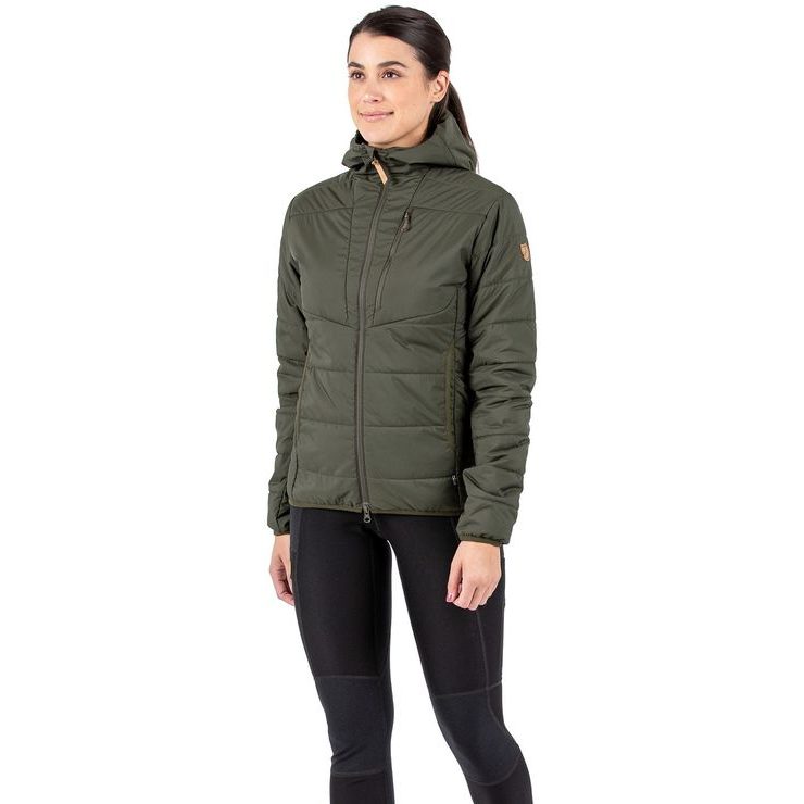 FJÄLLRÄVEN Keb Padded Hoodie W Breeze Blue