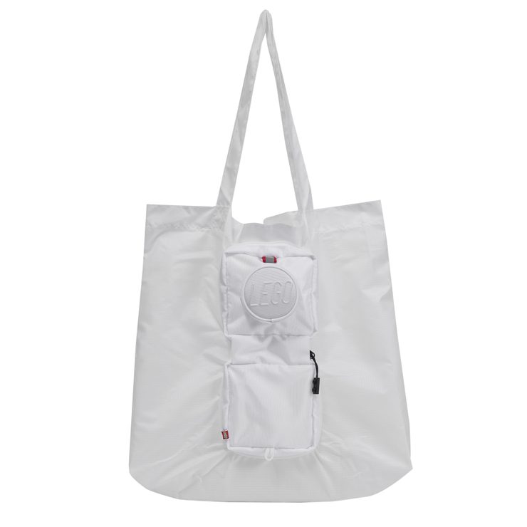 LEGO BAGS Brick 1x1 skládací nákupní 25 - bílá