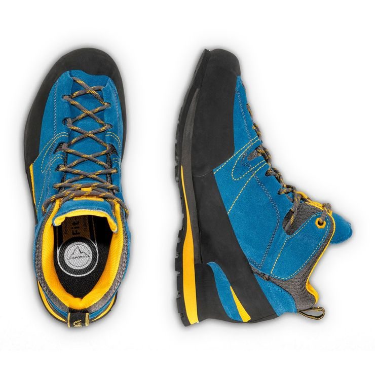 LA SPORTIVA Boulder X Mid GTX Blue/Yellow