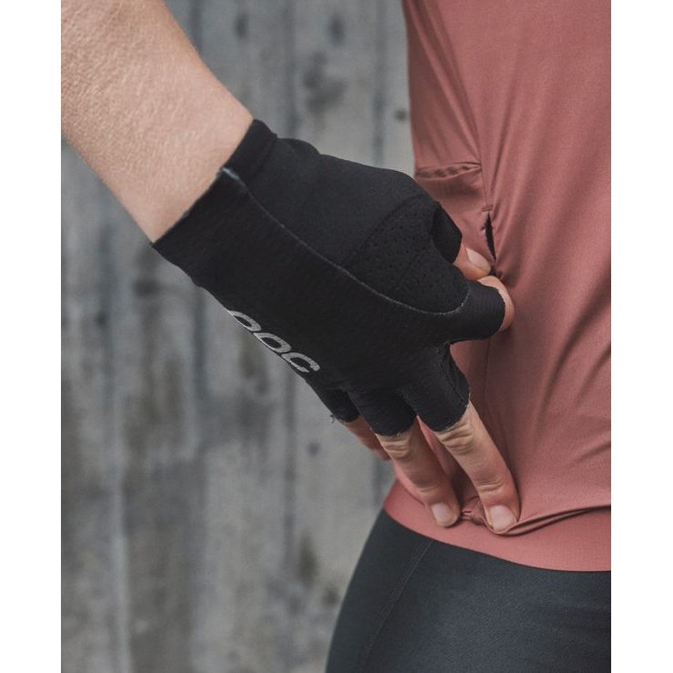 POC Agile Short Glove Uranium Black