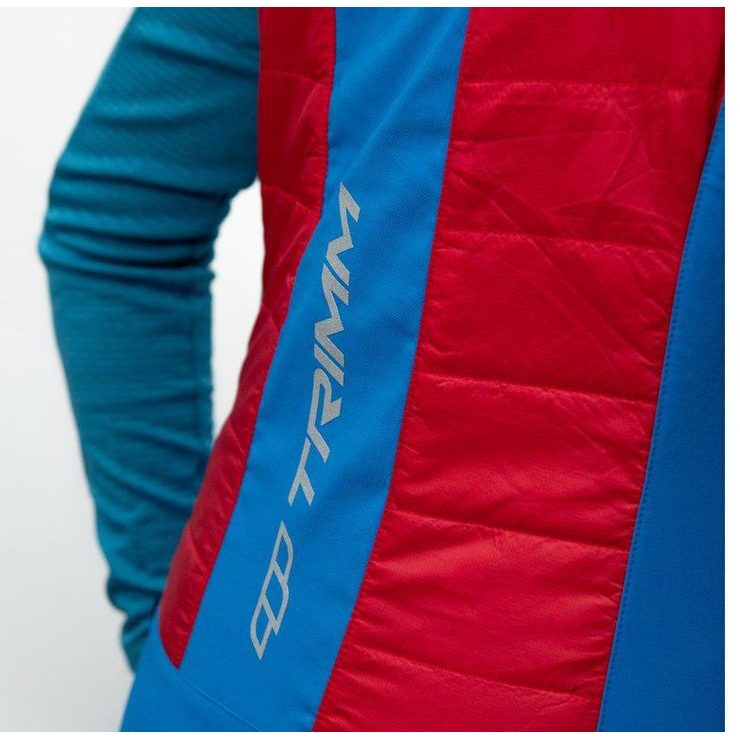 TRIMM CONTRA lime green/jeans blue