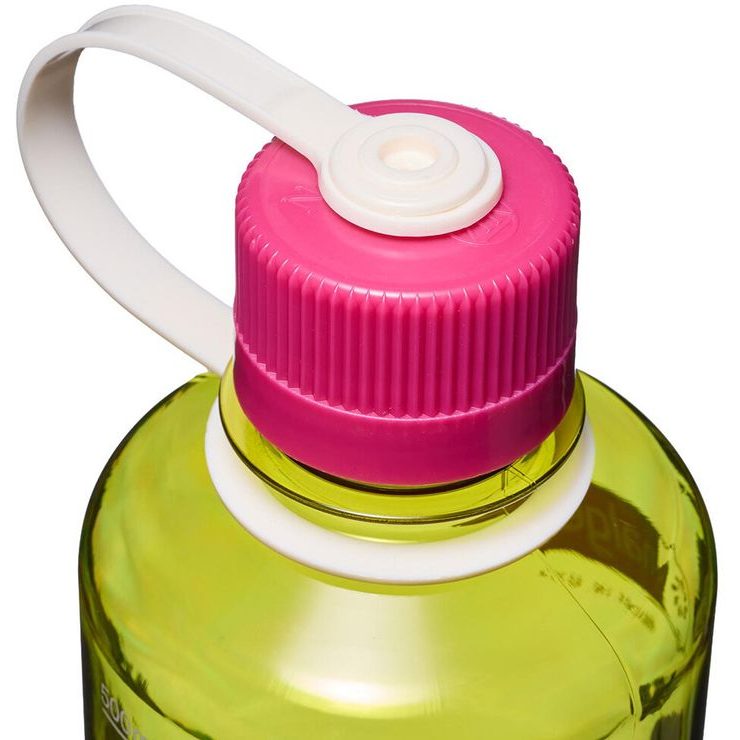 NALGENE NARROW-MOUTH SUSTAIN 500 ml, Endive w/Fuchsia Purple