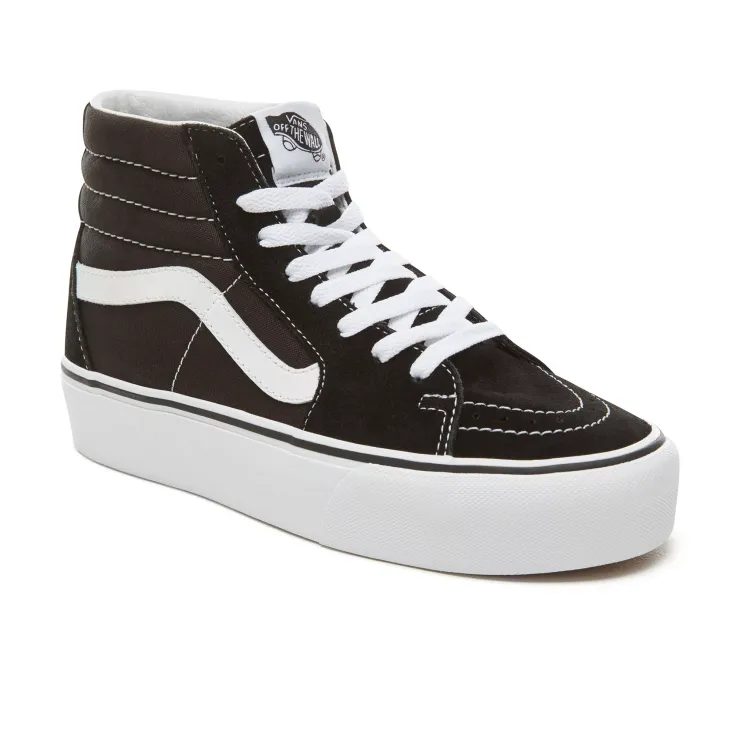 VANS SK8-HI PLATFORM 2.0 BLACK/TRUE WHITE