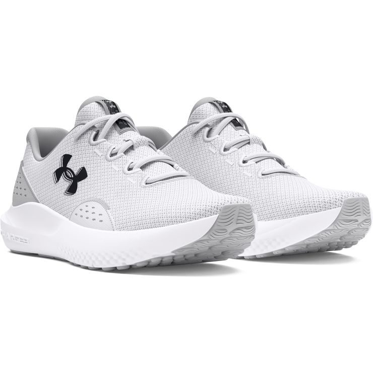 UNDER ARMOUR Charged Surge 4, White / Halo Gray / Black