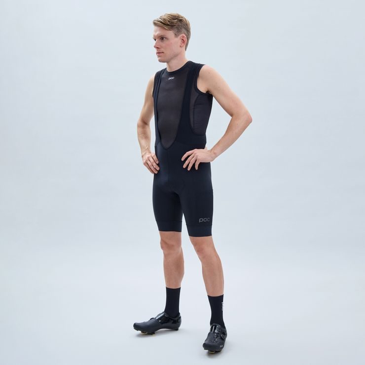 POC Rove Cargo VPDs Bib Shorts, Uranium Black