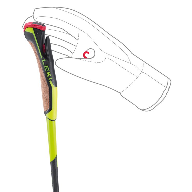 LEKI PRC 650, neonyellow-black