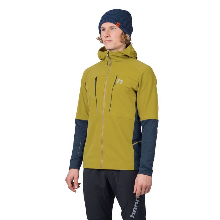 HANNAH TRANE HOODY avocado oil/stratified sea