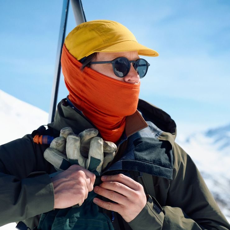 FJÄLLRÄVEN Bergtagen Mountain Cap Mustard Yellow-Dark Navy