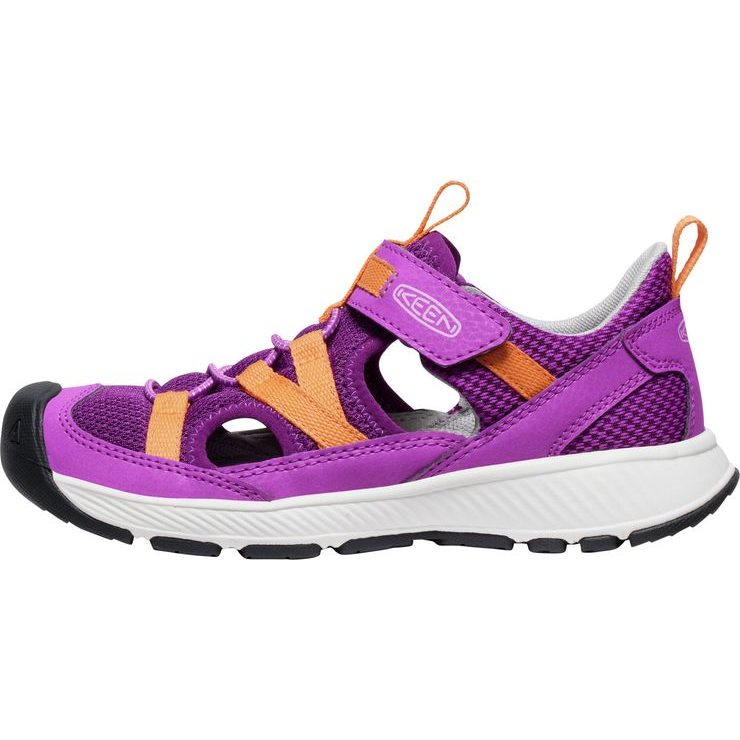 KEEN MOTOZOA SANDAL YOUTH, willowherb/tangerine