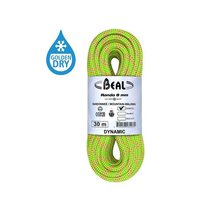 BEAL Rando 8 mm golden dry pink 20 m