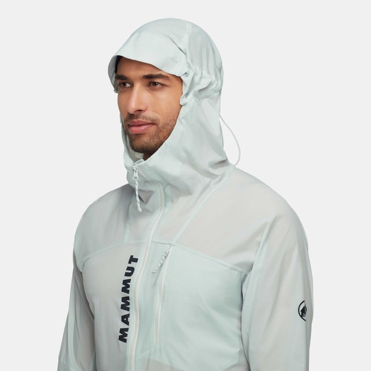 MAMMUT Aenergy WB Hooded Jacket Men silver sage